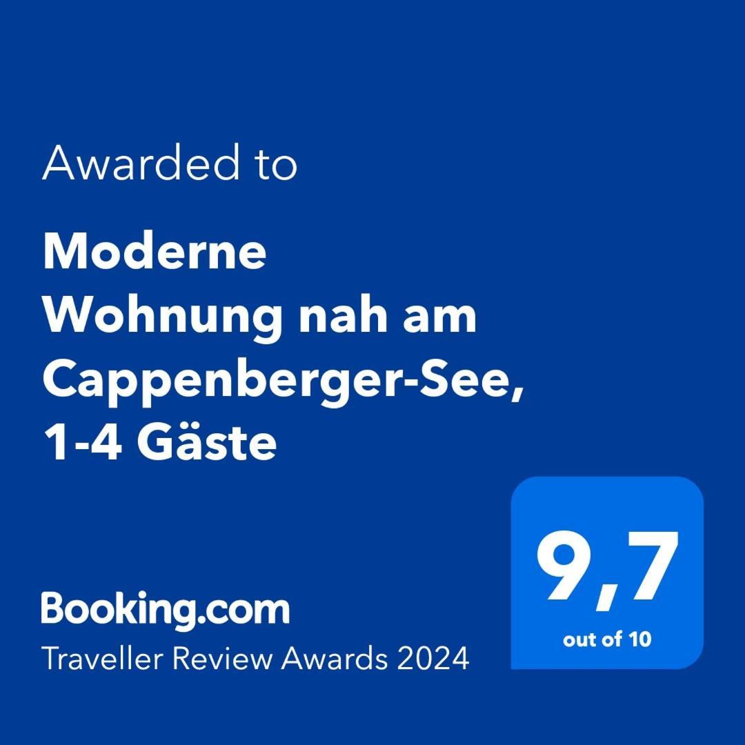 Moderne Wohnung Nah Am Cappenberger-See, 1-4 Gaeste Lünen Εξωτερικό φωτογραφία